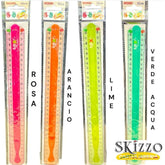 REGLA FLEXIBLE 30 CM LEFT&RIGHT | 15 UNIDADES | (ARDA)